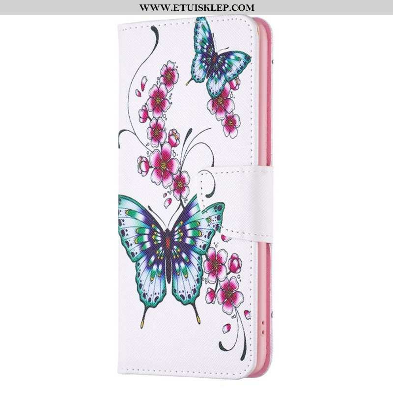 Etui Folio do iPhone 14 Pro Max Motyle W Locie